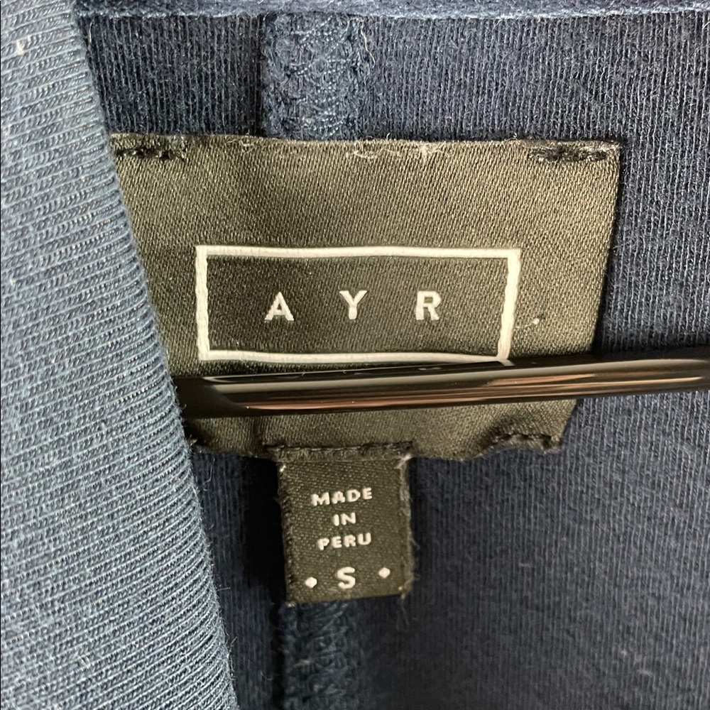 AYR Navy Blue Long Sleeve Turtleneck Size S - Picture 5 of 6